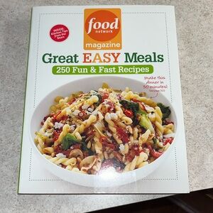 Food Network Magazine “ Great EASY Meals - 250 Fun & Fast Recipes’ Cookbook